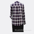 Damen YD Checks Round Hem Shirt